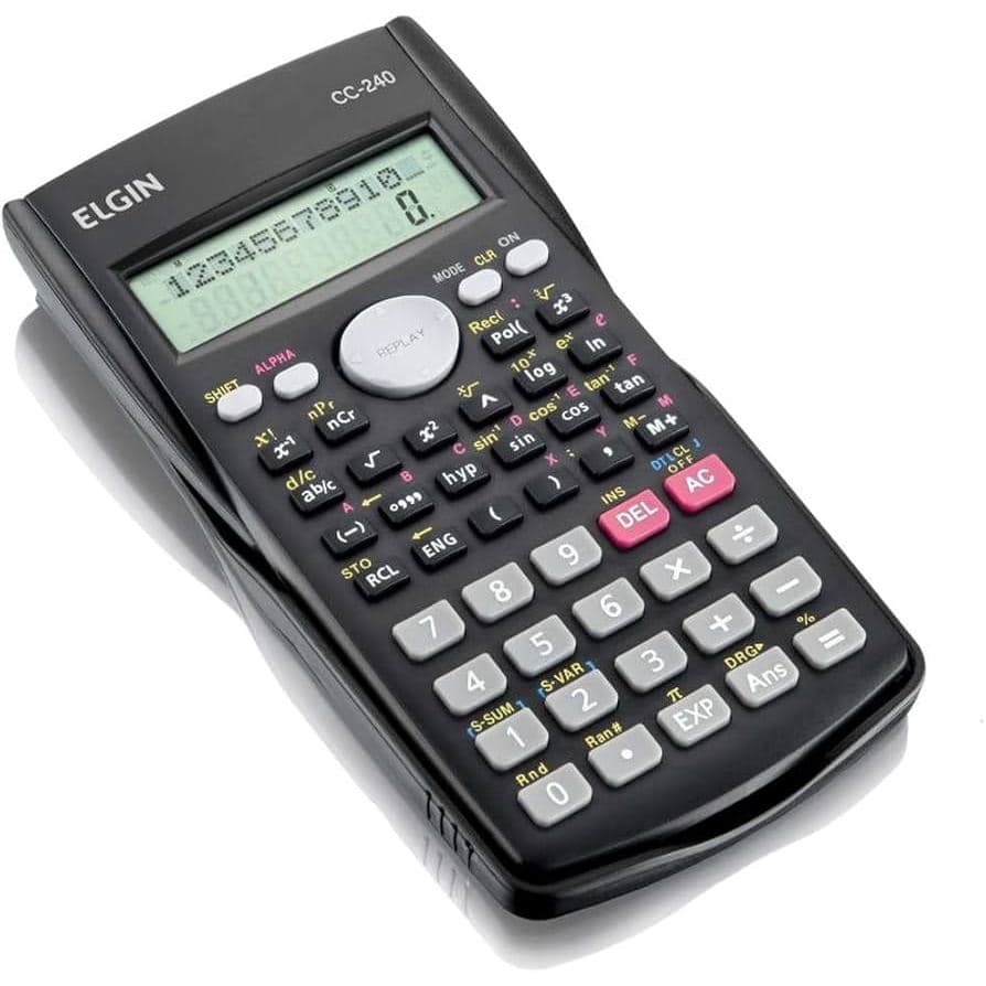 Elgin Calculadora Científica plástica 15,5cm 1 unidade