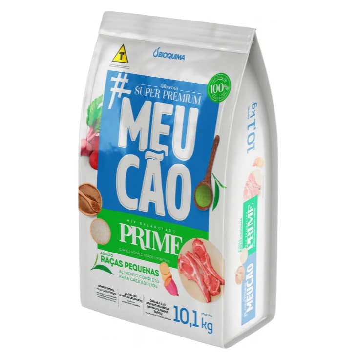 Ração Meu Cão Prime Carne Raças Pequenas 10kg