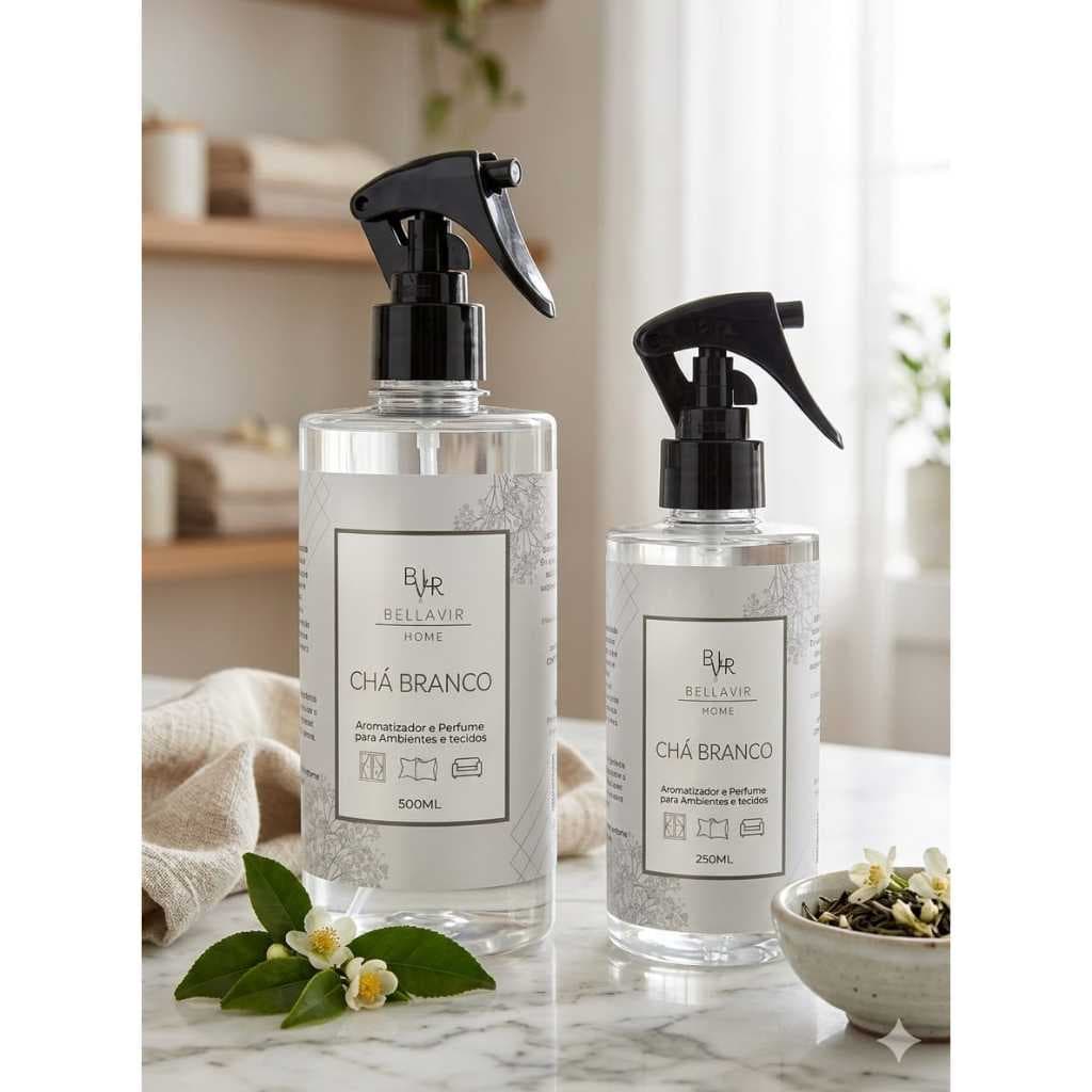 Água Perfumada 500ML Odorizante ALTA FIXAÇÃO - Home Spray - Aroma - Cheiro de loja