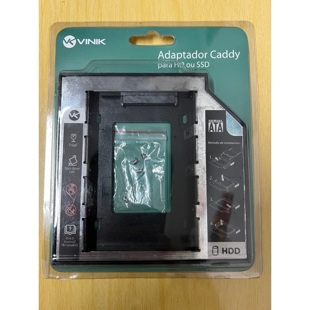 Adaptador Caddy para HD/SSD de 12.7mm Vinik