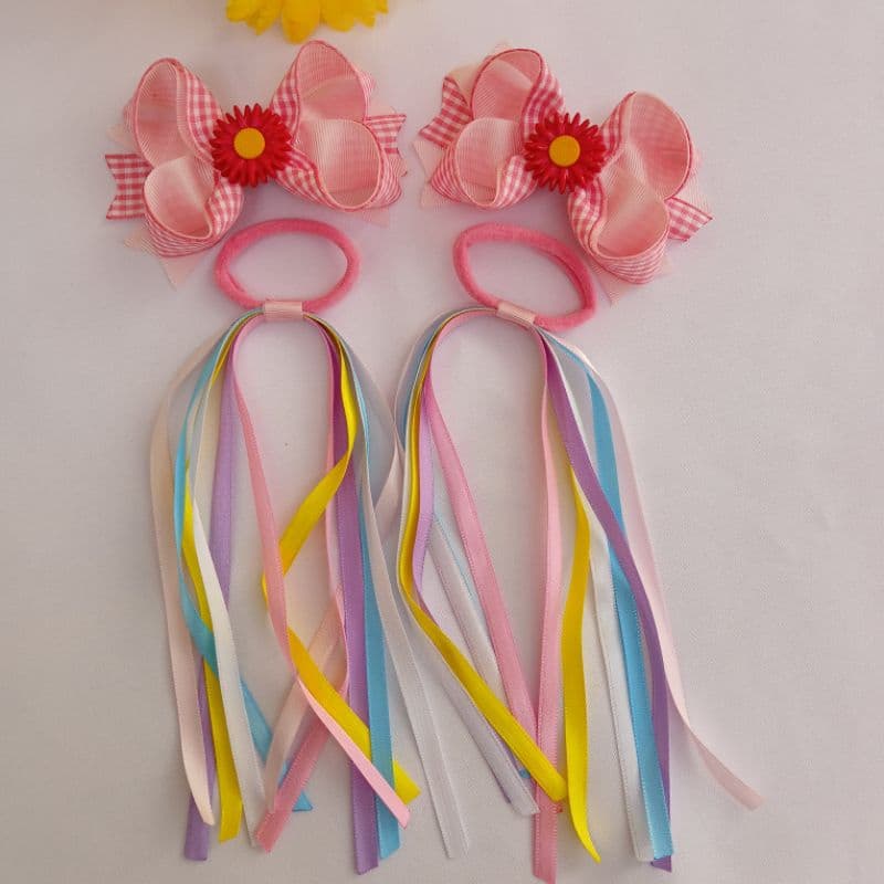 parzinho junino festa/laço caipira menina/bico de pato