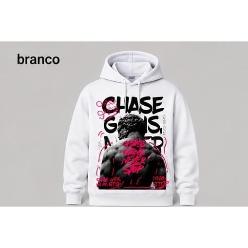 🔥 Moletom Canguru Estampado Streetwear Unissex Casual Premium 🔥