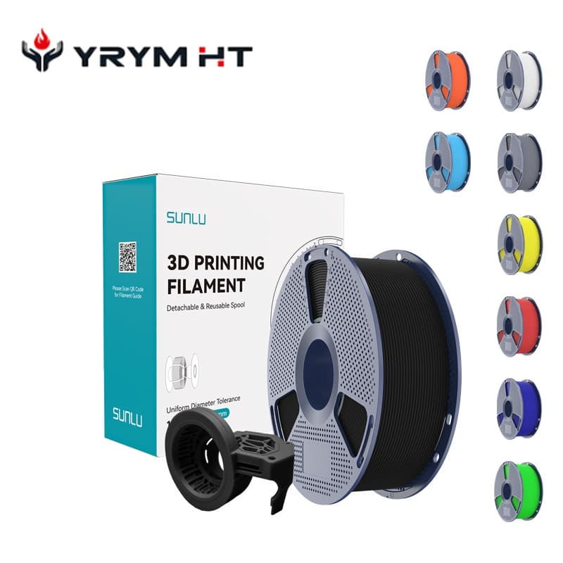 Filamento 3D para impressora 3D SUNLU PETG Matt 1,75mm de diâmetro 1KG/rolo Consumíveis