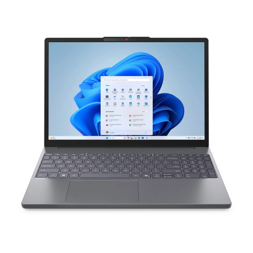 Notebook Lenovo IdeaPad Slim 3, Intel Core i3-100U, 8GB, 512GB SSD, Tela Full HD de 15,3", Wi-Fi 6, Windows 11 Home - 83