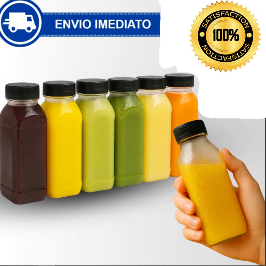 Garrafinhas PET 300ml/500ml/1litro com Tampa Garafa p/ Sucos e Caldo de Cana Direto da Fábrica envio emediato
