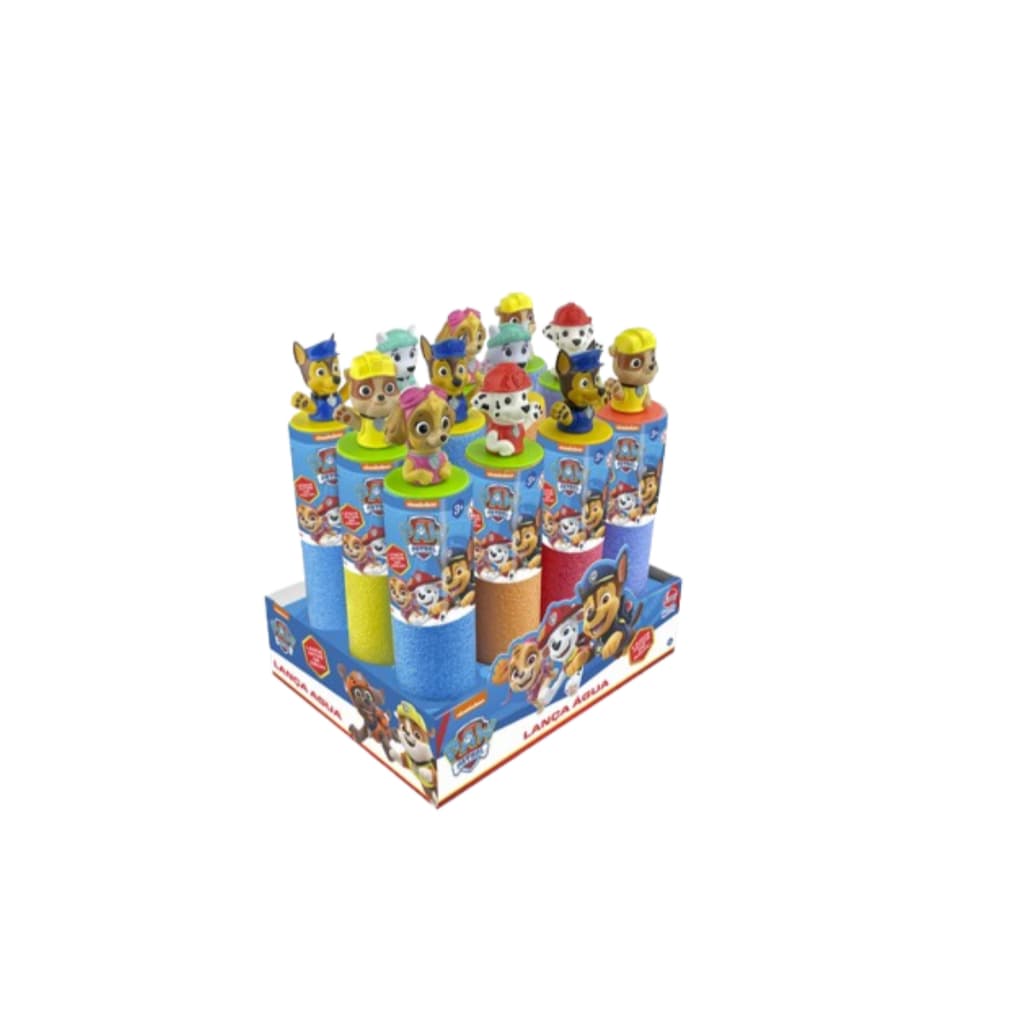 Kit Com 2 Lançadores De Água Patrulha Canina 27cm Líder Brinquedos 3067