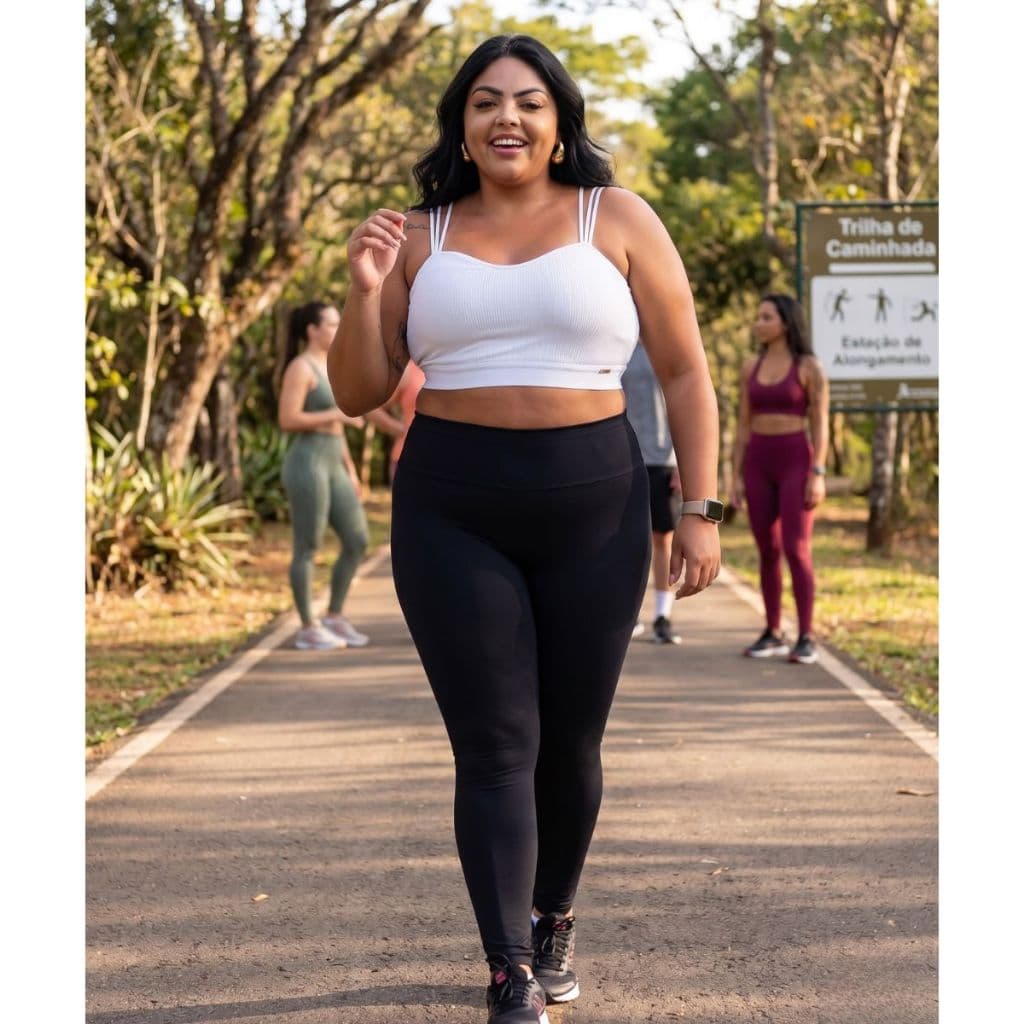Top Plus Size Marina Cropped Feminino em Suede Canelado Conforto Estilo Sutiã Soutien