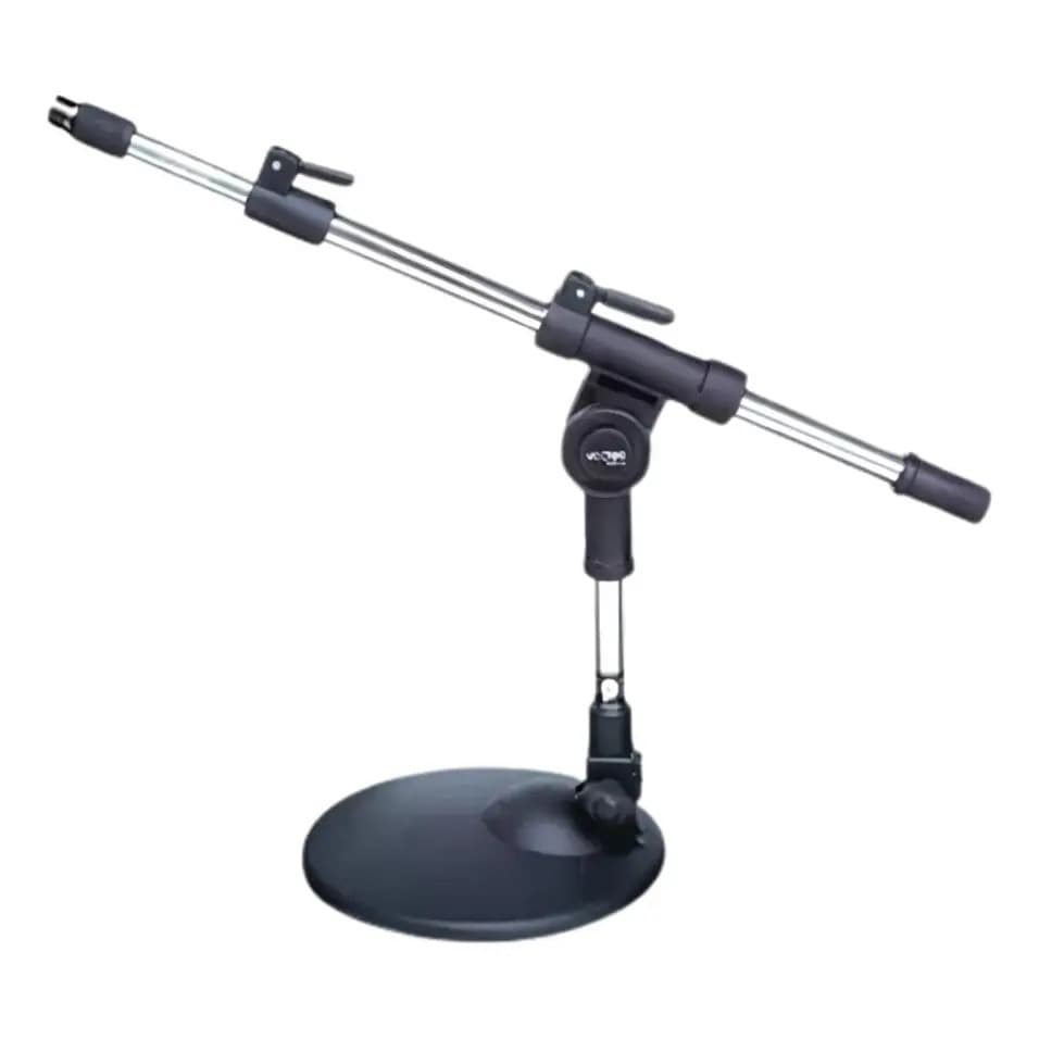 PEDESTAL DE MESA PARA MICROFONE VECTOR SM-20C CROMADO