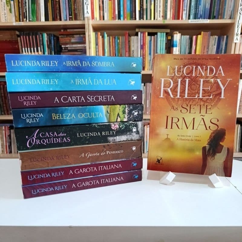 Livros Lucinda Riley - Venda Individual (casa das orquídeas, série as sete irmãs e outros)