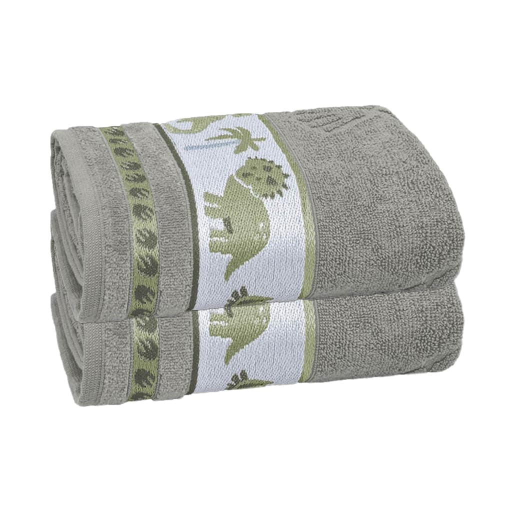 Kit 2 Toalhas De Banho  Algodão Menino Menina Infantil