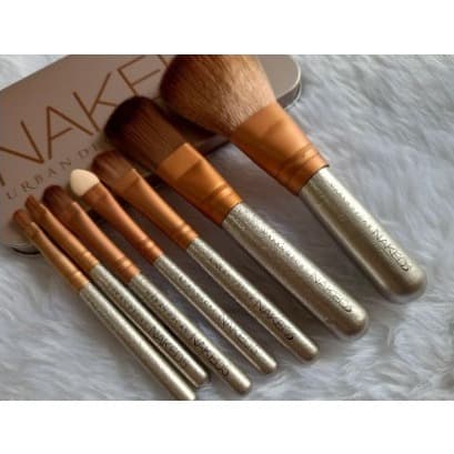 Kit Pincéis Naked 5 Com Estojo (Lata)