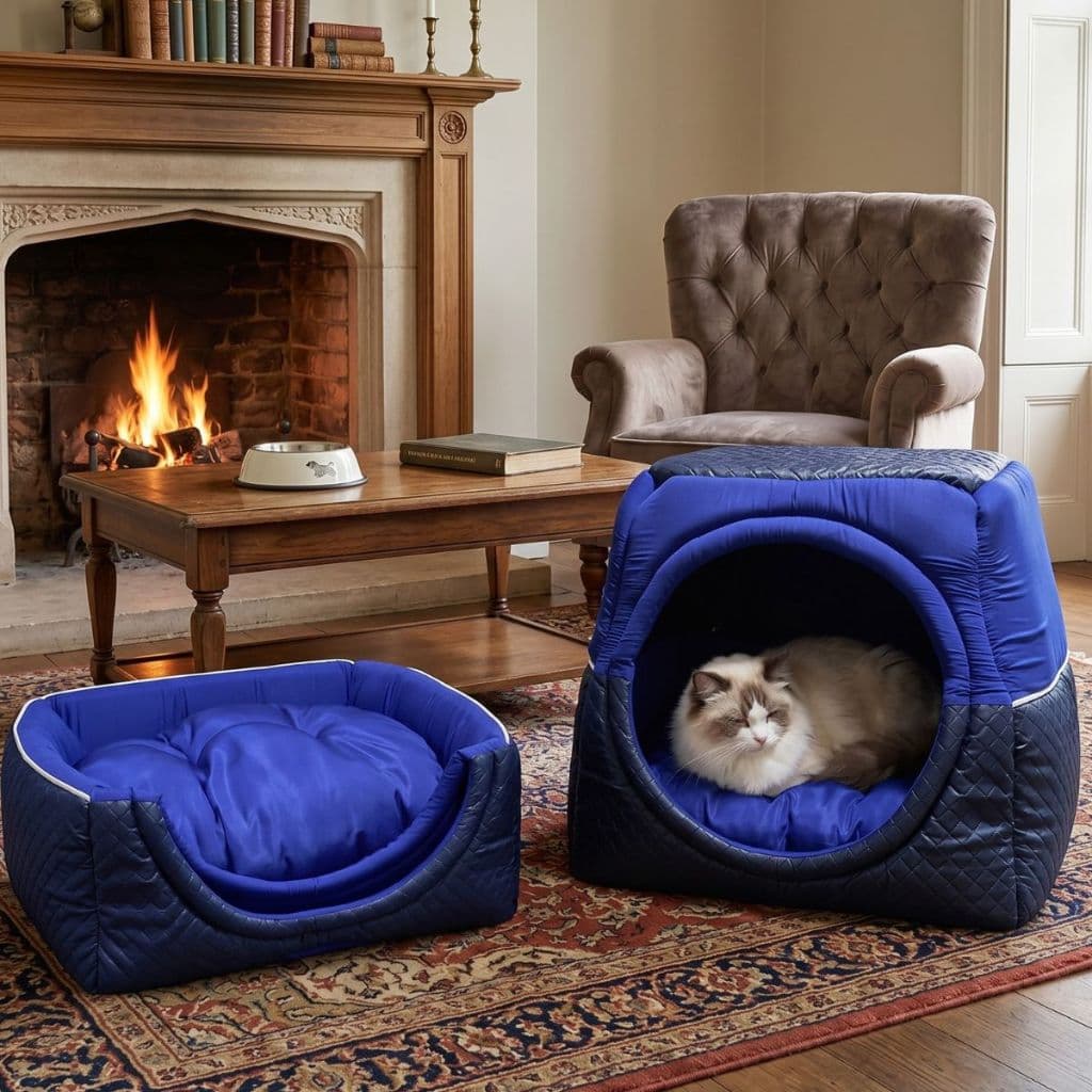 Cama Caminha Túnel Toca iglu pet 2 em 1 Cachorro Gato Tamanhos P M G GG