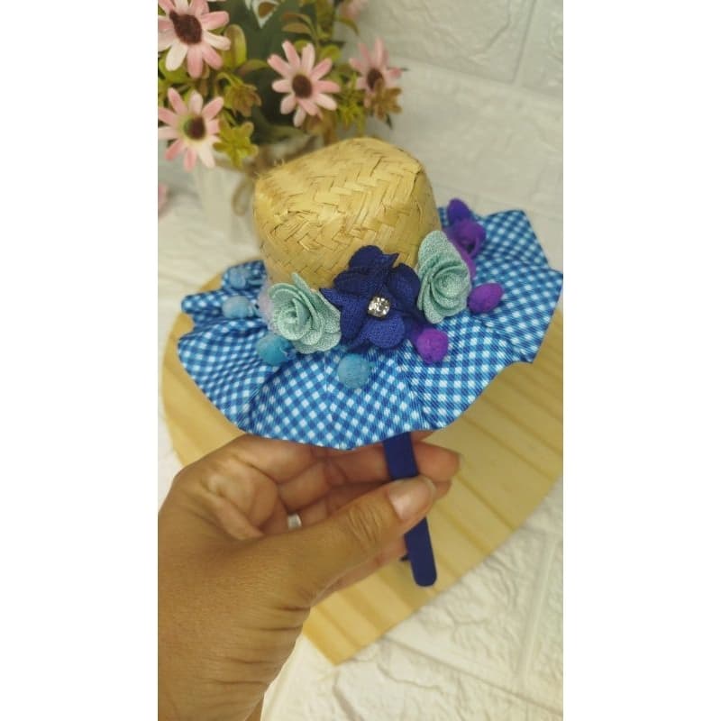Tiara Junina com Chapéu