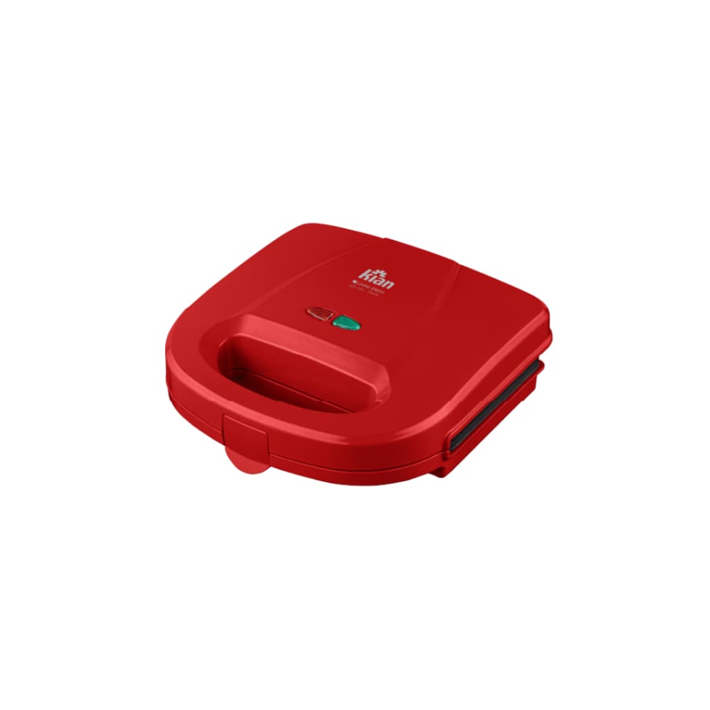 Sanduicheira e Grill Kian SD-101 Vermelha 750W com Chapas Antiaderentes e Tampa com Trava 127V