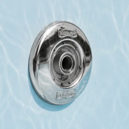 Dispositivo De Retorno 50mm Sodramar Inox Pratic Premium Piscina Alvenaria 316
