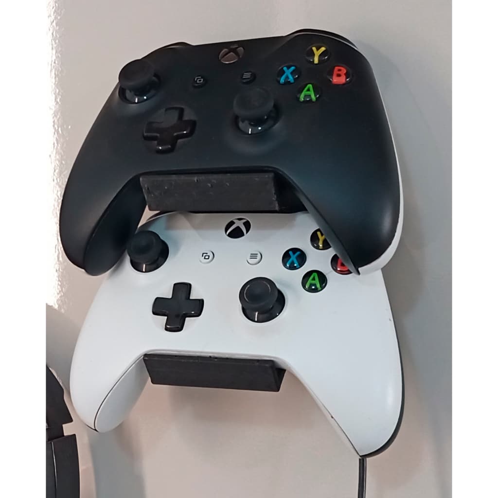 Suporte para 2 controles gamer universal organizador parede suporte controle ps4 ps5 xbox dupla suporte gamer