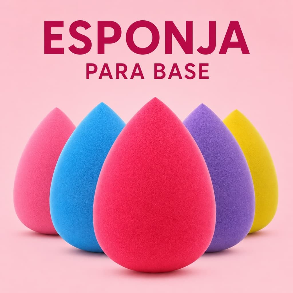 Kit de Esponjas para Maquiagem Gota Fashion – 1, 2, 6 ou 12 Unidades | Aplicação Perfeita