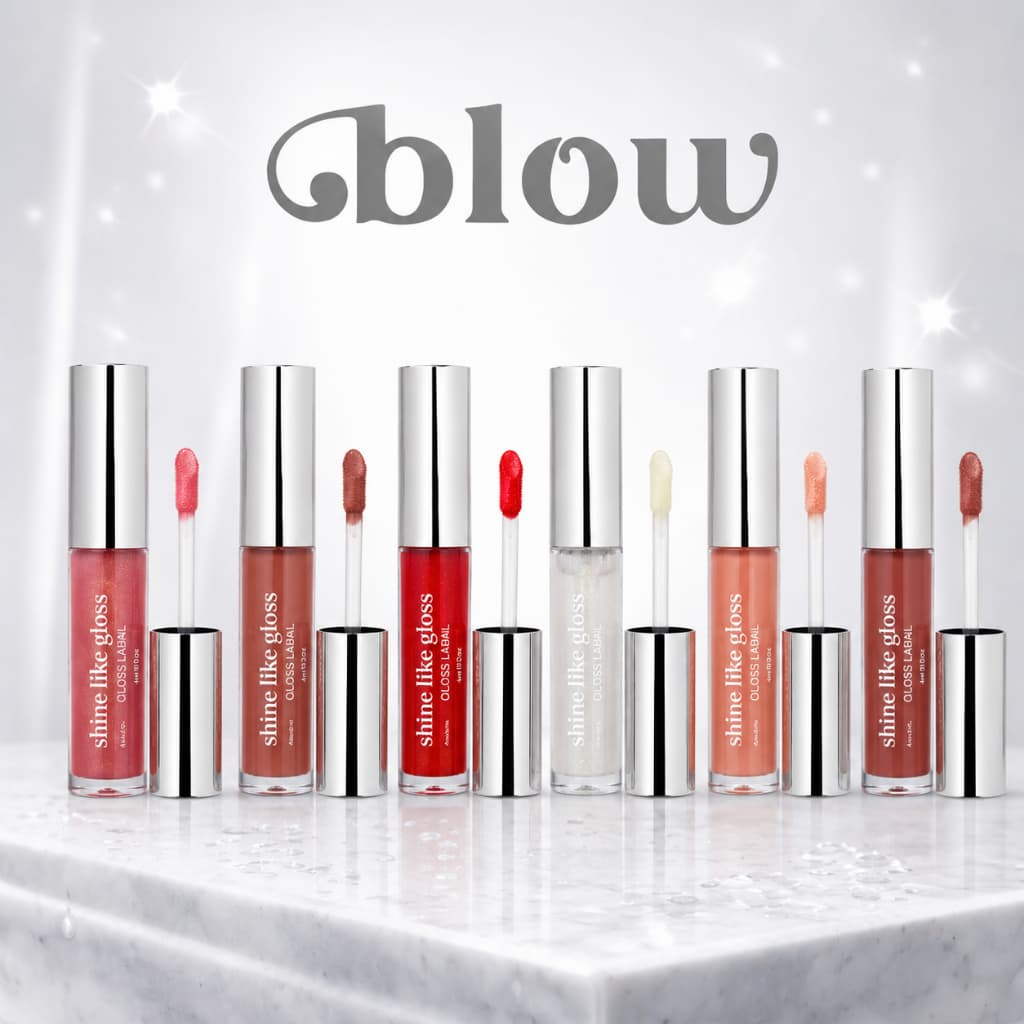 Gloss Labial Ruby Rose Shine Like a Gloss  Linha Blow