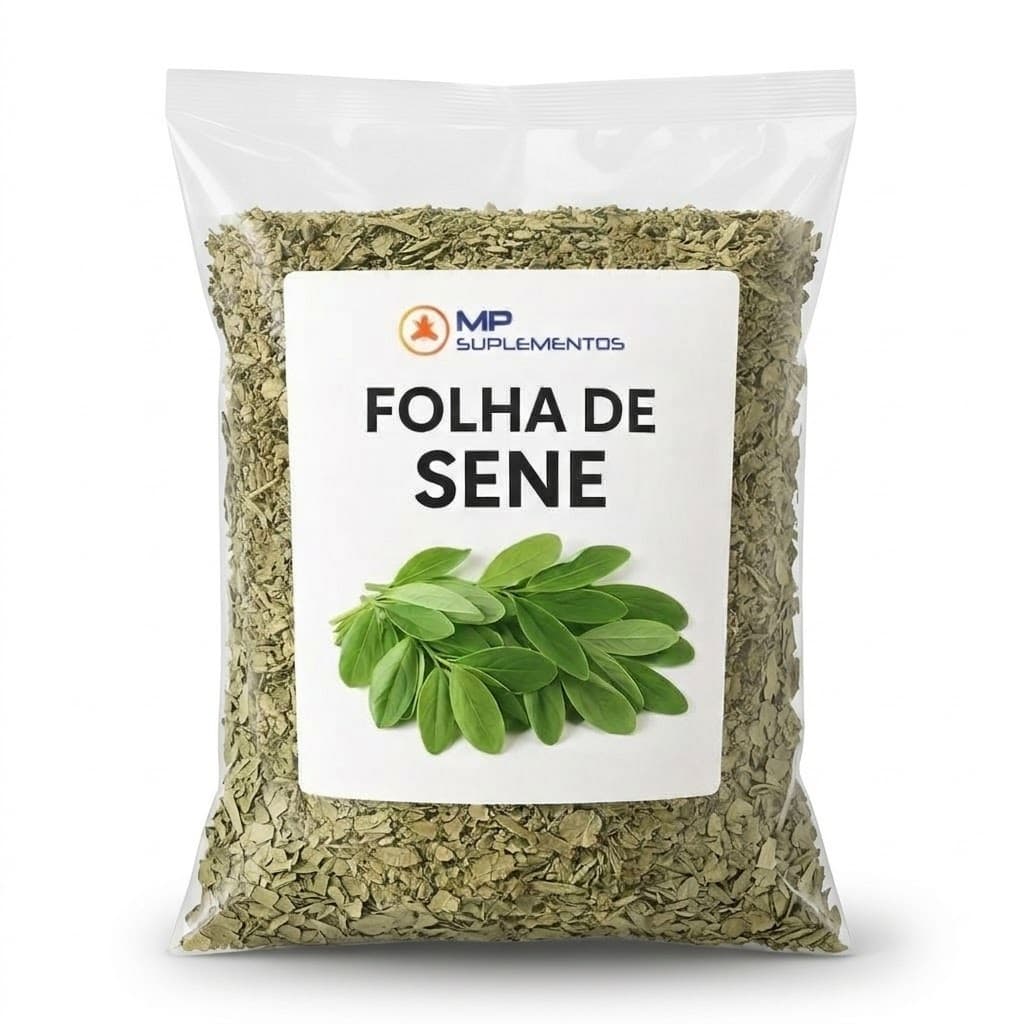 Sene em Folhas Selecionadas 1kg Chá Natural Puro Premium Granel Sem Aditivos Conservantes