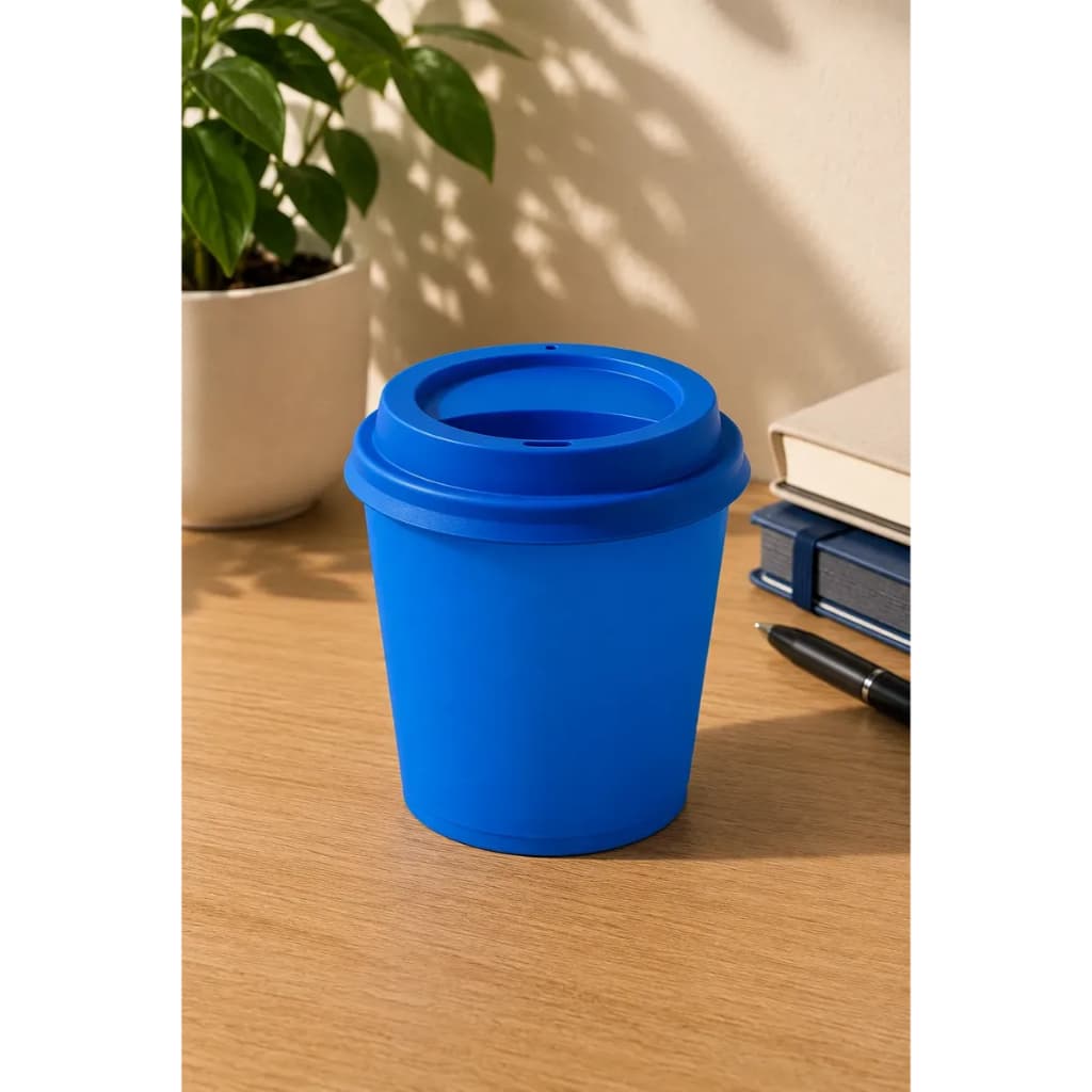 Copo Ecologic 200ml Tampa Bucks | Kit 10 Copos Linha Premium Café Chá- LISO