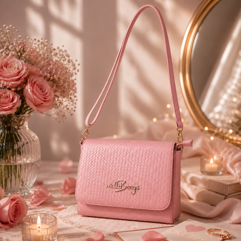 Bolsa Feminina Média Espaçosa Moderna Alça Transversal Removível Regulável Elegante Festa Passeios Dia Dia Casual Moda
