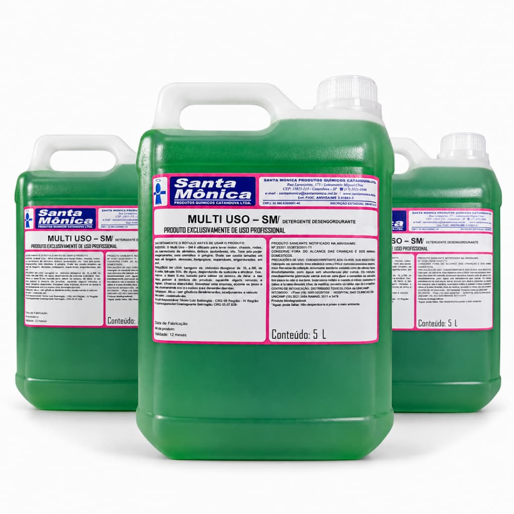 Kit 03 Apc Limpeza Automotiva Multiuso Flotador Concentrado 15 Litros