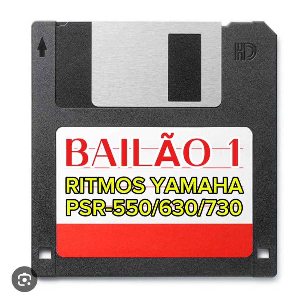 DISQUETES COM RITMOS BAILAO 3 IDADE, YAMAHA PSR-550/630/730