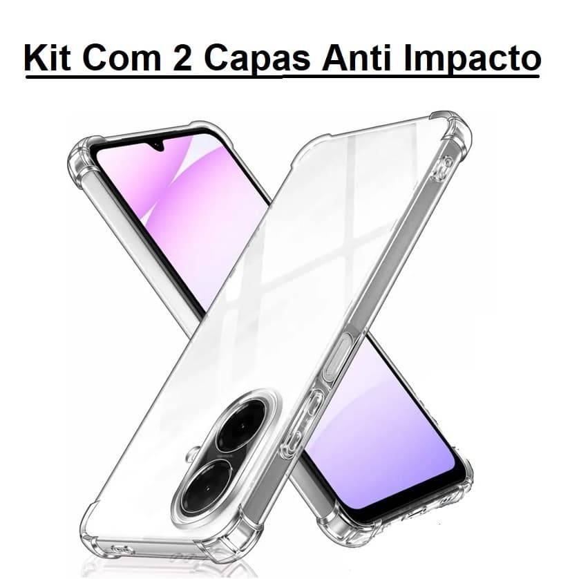 2 Capas Capinha P/ Samsung Vários Modelos A05 A15 A56 S25 S26 Plus Ultra A06 A16 A26 A56 A07 A17 A57