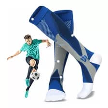 Kit 6 Pares Meia Unissex Antiderrapante Esporte Fitness Futebol Confortável
