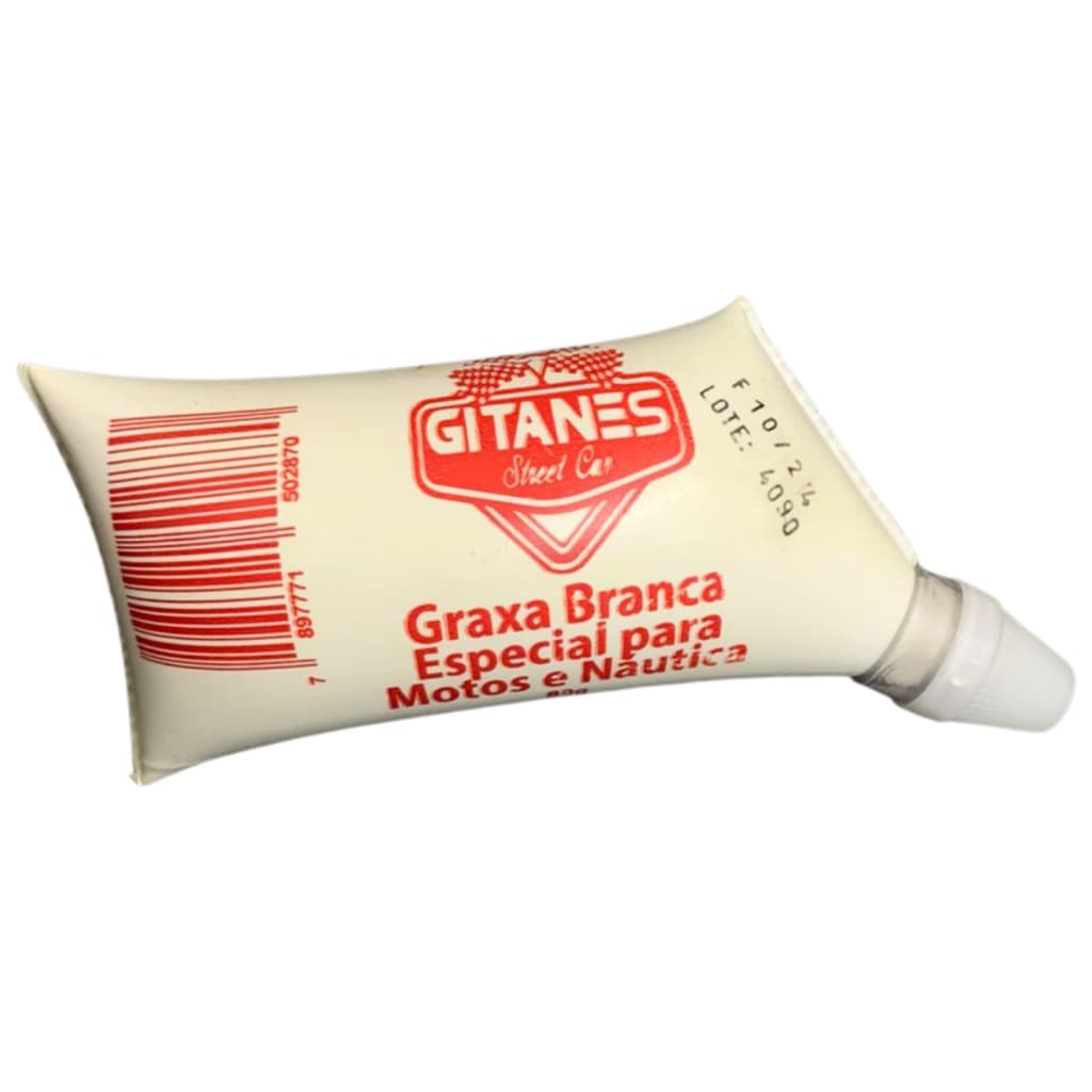 Graxa Branca Especial P/ Motos e Náuticas 80g Gitanes