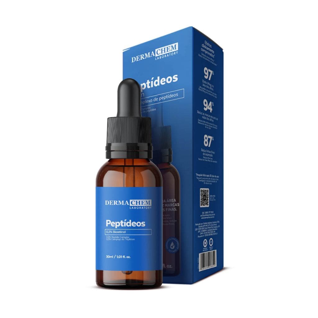 Sérum Anti Olheiras Peptídeos 30ml Efeito Lifiting Clareador Dermachem