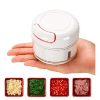Processador triturador de alimentos picador alho cebola cortador 170ml