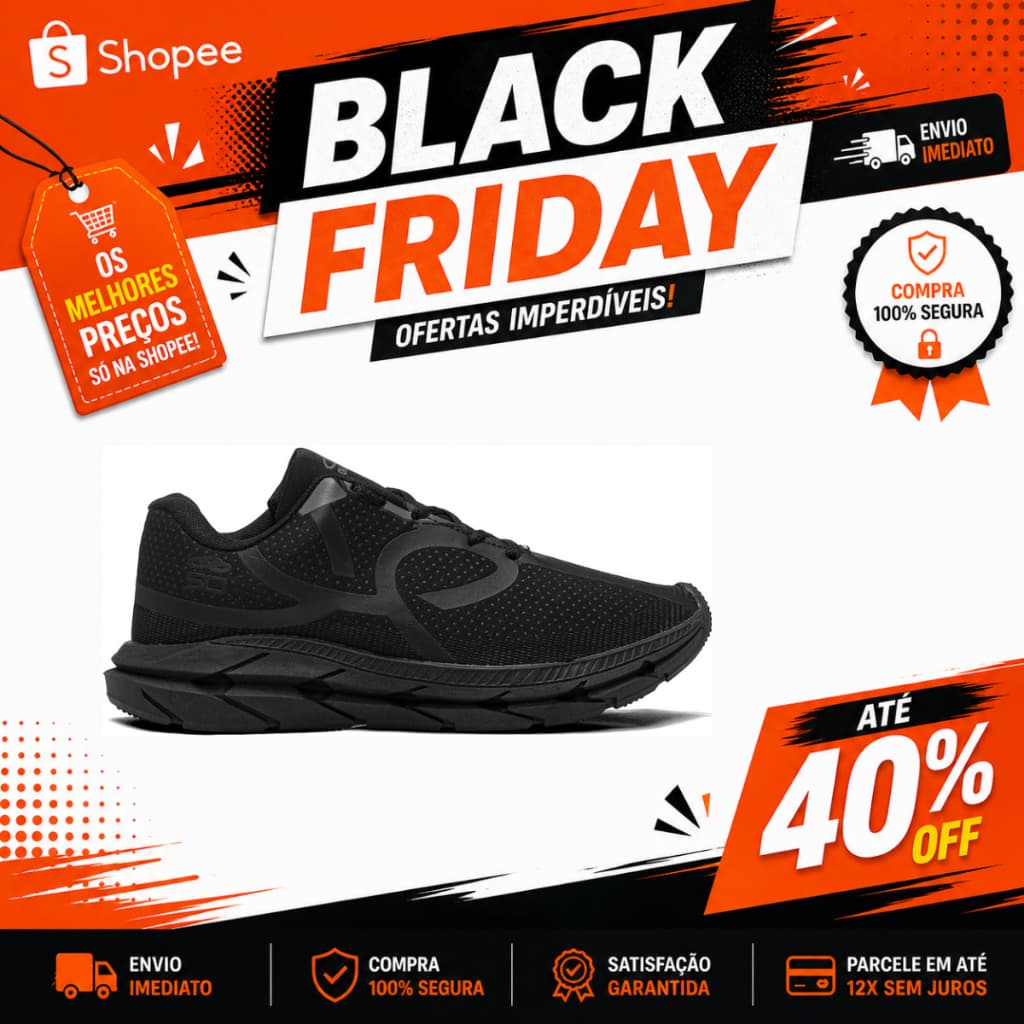 Tênis masculino academia caminhada leve treino esportivo 34 ao 43 PROMOÇÃO