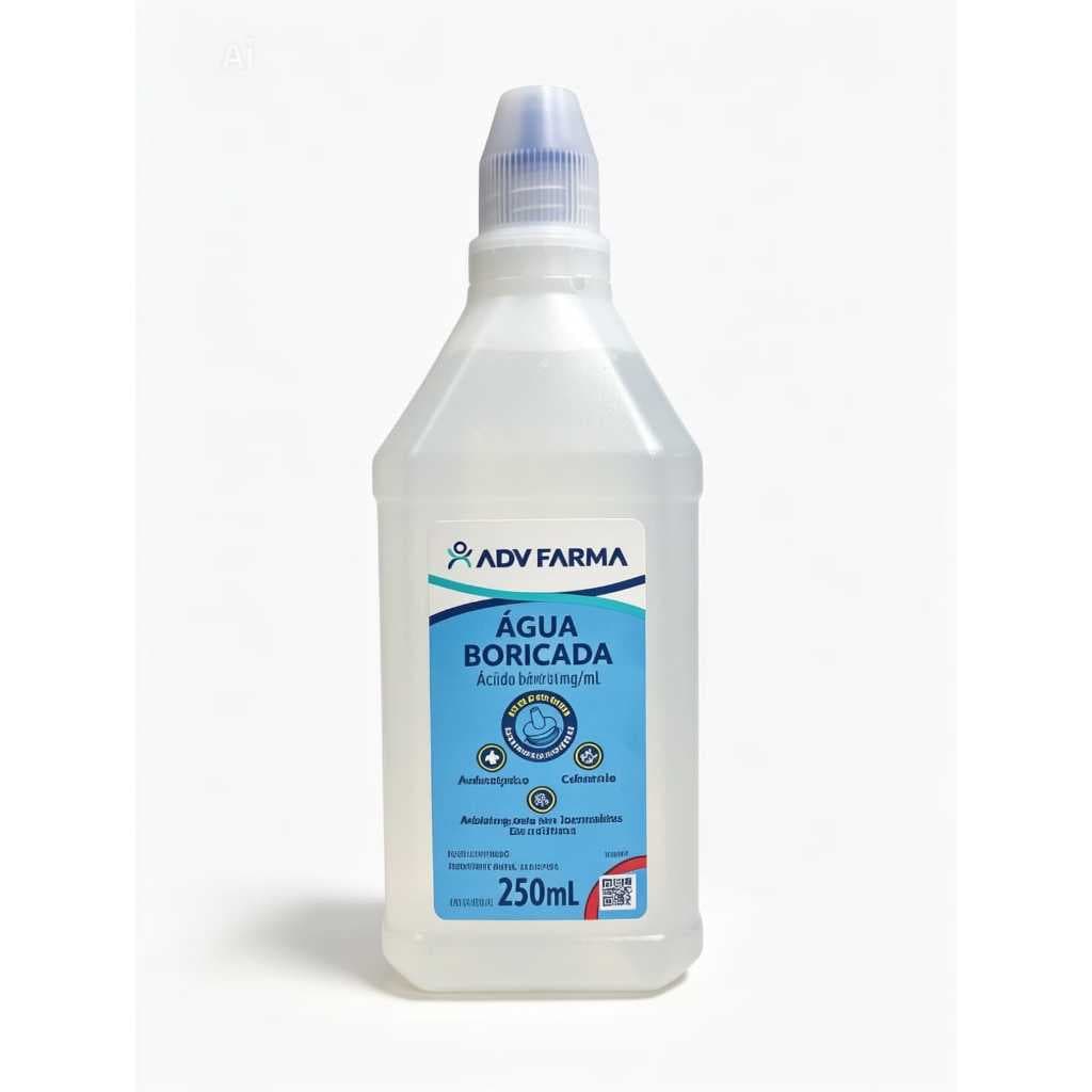 Agua boricada 250ml - adv