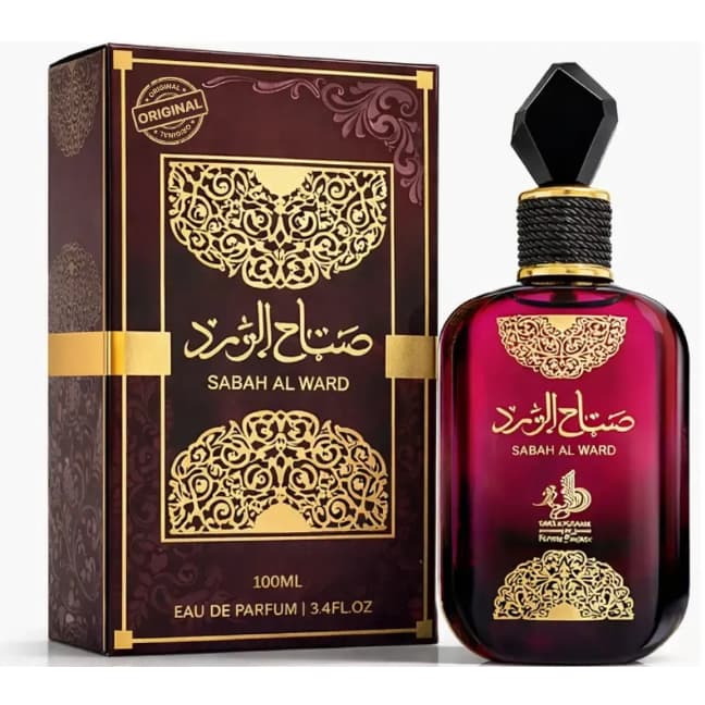 PERFUMES ÁRABES SABAH AL WARD 100ML - NOVO