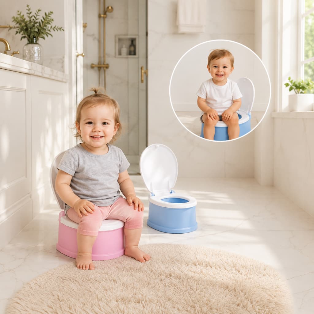 Assento Sanitário Infantil Troninho Penico Privada Com Tampa Privadinha