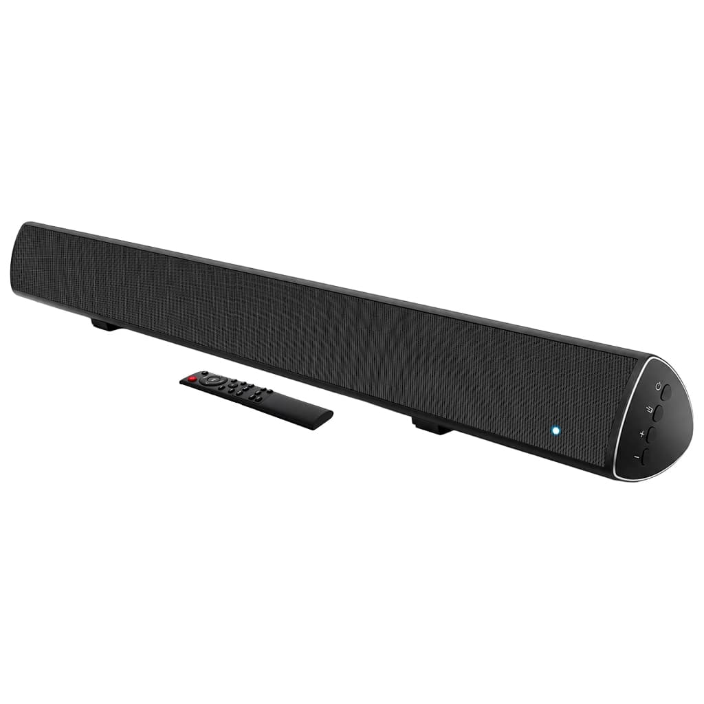 Caixa de Som Soundbar Bluetooth 120W USB Óptico Coaxial AUX Controle Remoto Parede