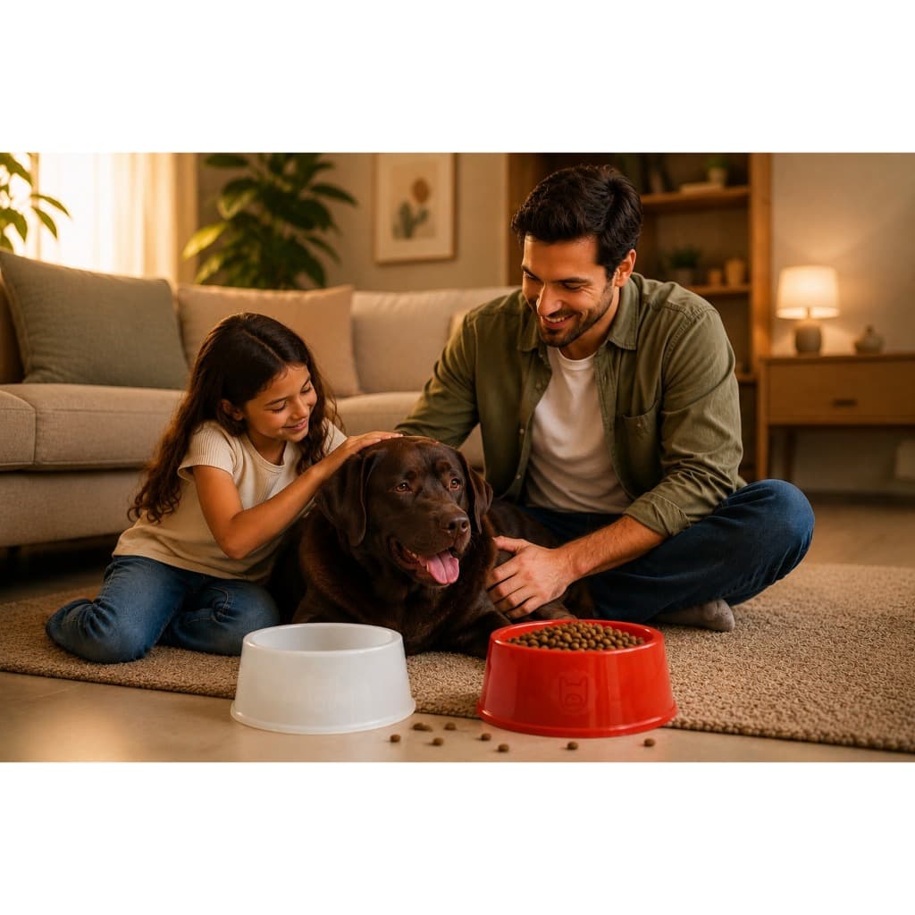 Comedouro ou Bebedouro Tamanho G 1,5l Cachorro Porte Grande, BPA Free, Cores