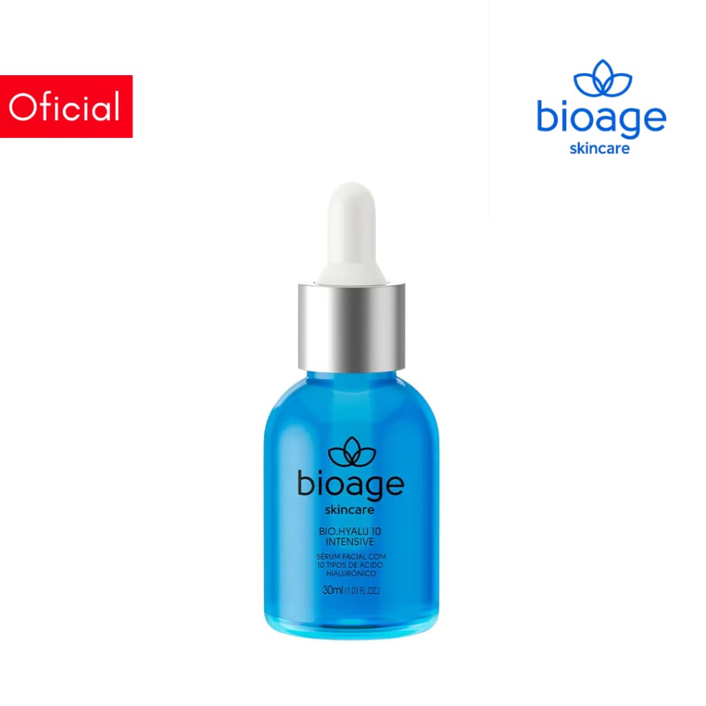 Bioage Sérum Facial Intensivo Preenchedor com 10 Tipos de Ácido Hialurônico 30ml