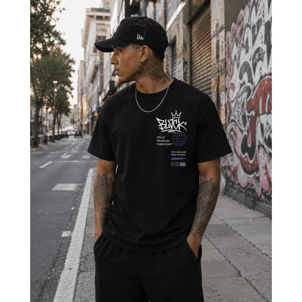 Camisa Masculino Streetwear Estampada basica Adulto  30.1  100% Algodão conforto