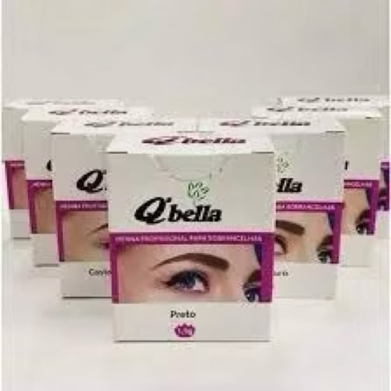 Q”Bella Henna profissional para sobrancelhas