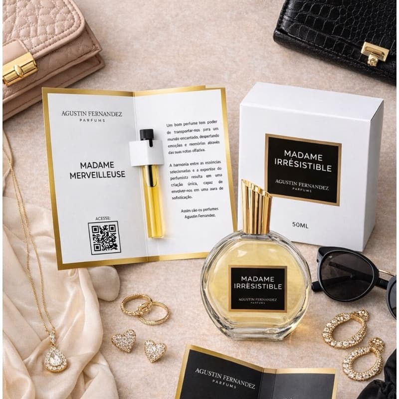 Madame Irrésistible Eau de Parfum Unissex 1 ml Agustin Fernandez 1 Unidade