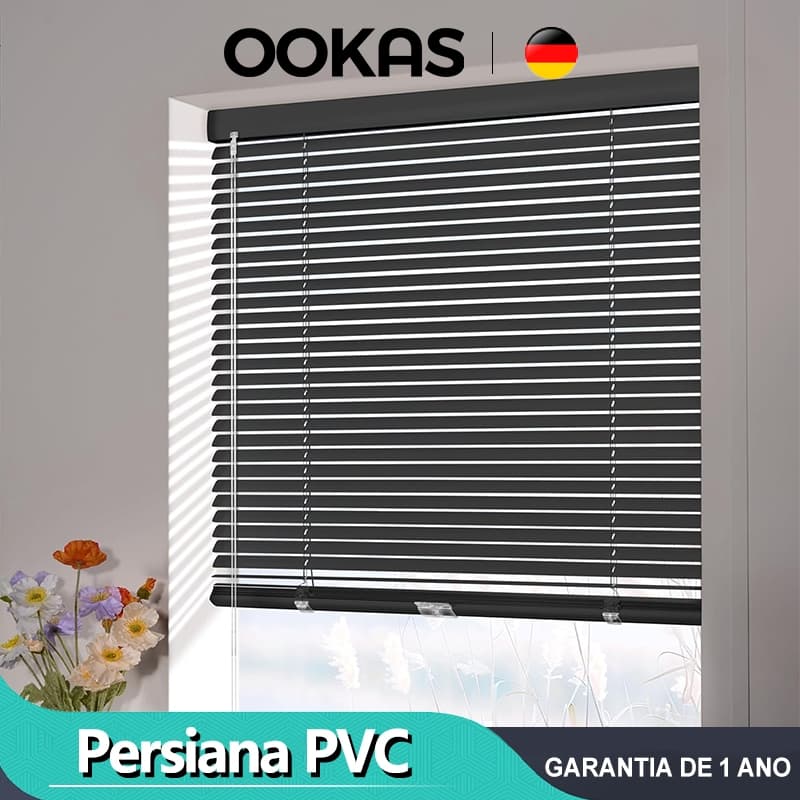 OOKAS Espessado Persiana PVC Escudo De Luz Espesso Adequado Para Quartos/Escritórios/Salas De Estar