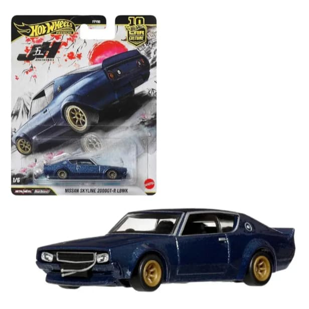 Hot Wheels Nissan Skyline 2000GT-R LBWK - Carrinho HotWheels