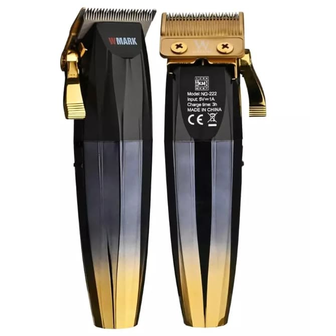 Máquina Wmark NG222 Profissional Corte Acabamento Barbeiro