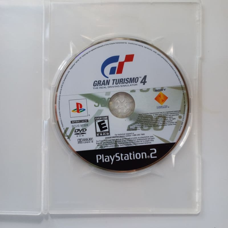 Jogo original Gran Turismo 4 para Playstation 2