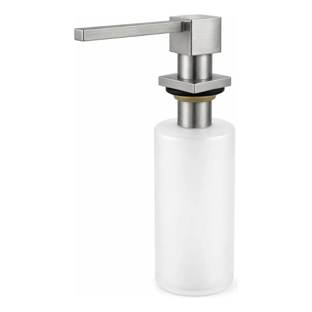 Dosador De Detergente Para Embutir Quadrado Escovado