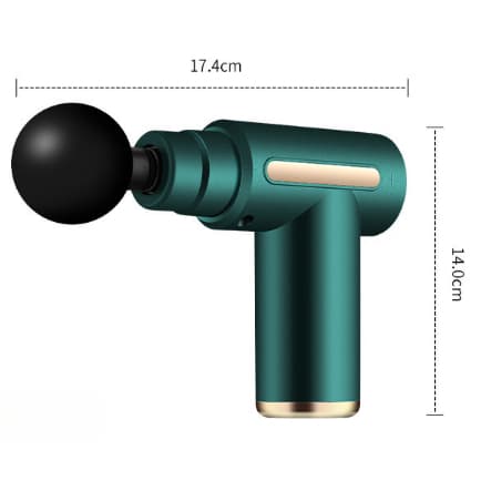 Massageado Muscular Elétrico Pistola Portátil Profissional 6 velocidades