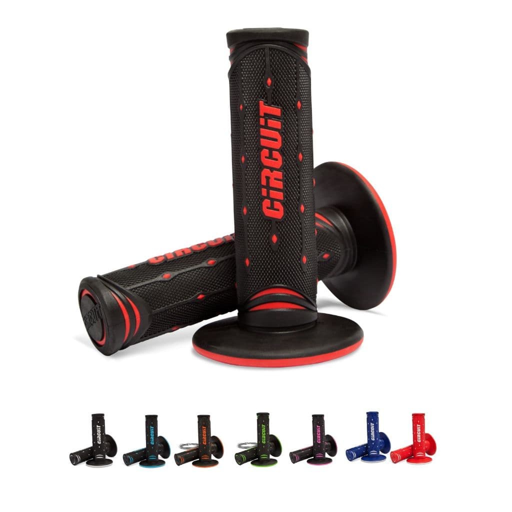 Par Manopla Circuit Jupiter Original Universal Motocross Trilha CRF KTM YZF KXF todas as cores