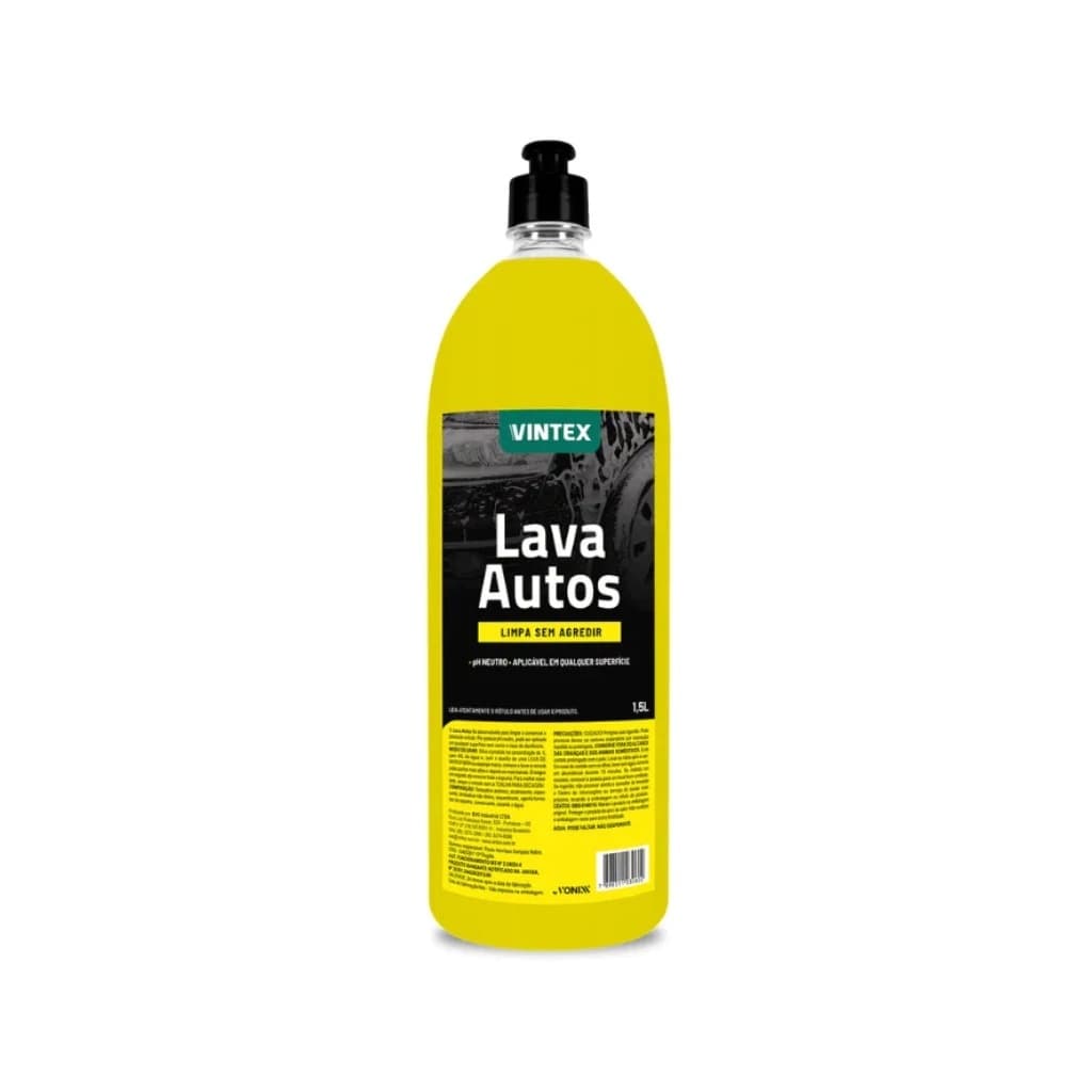 Lava Autos Shampoo Automotivo Vintex 1,5L  pH Neutro